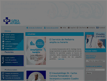 Tablet Screenshot of clinica-asturias.com